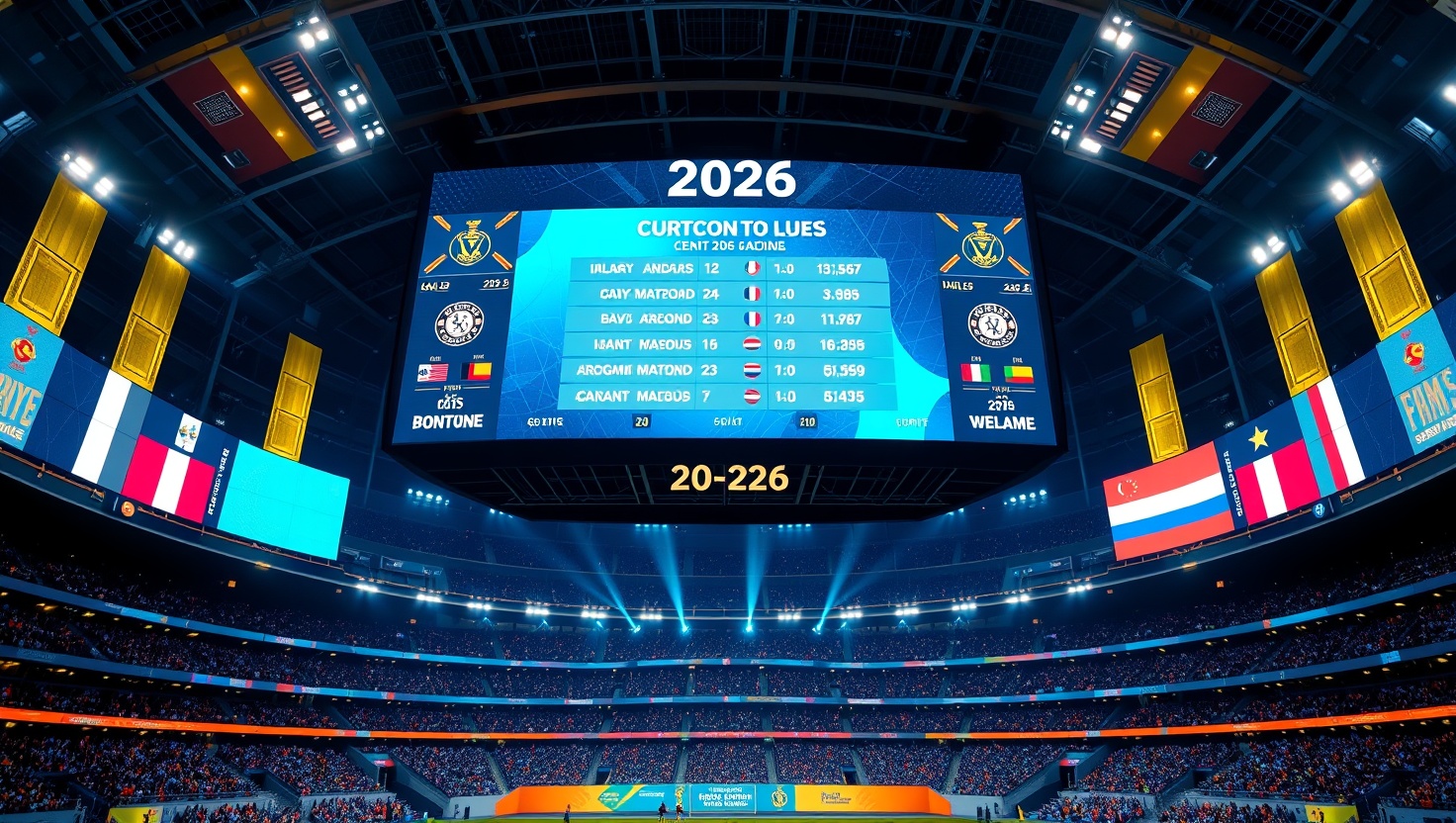 Lịch Thi Đấu & Kèo Bóng Đá World Cup 2026 Theo Ngày Tại VIP66